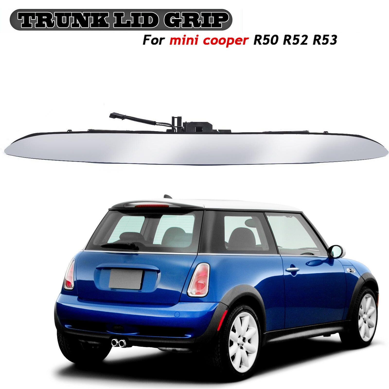 Rear cargo hold/trunk handle replacement part for BMW for Mini R50 R52 R53
