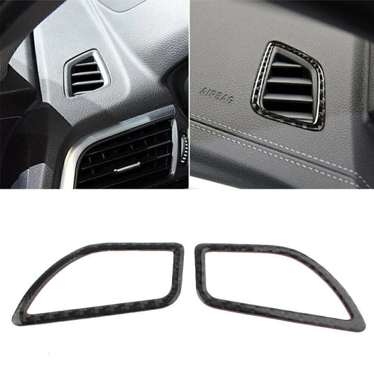 Inner Central Air Vent Outlet Cover Trim Frame Fit for BMW F20 F21 Series 2PCS