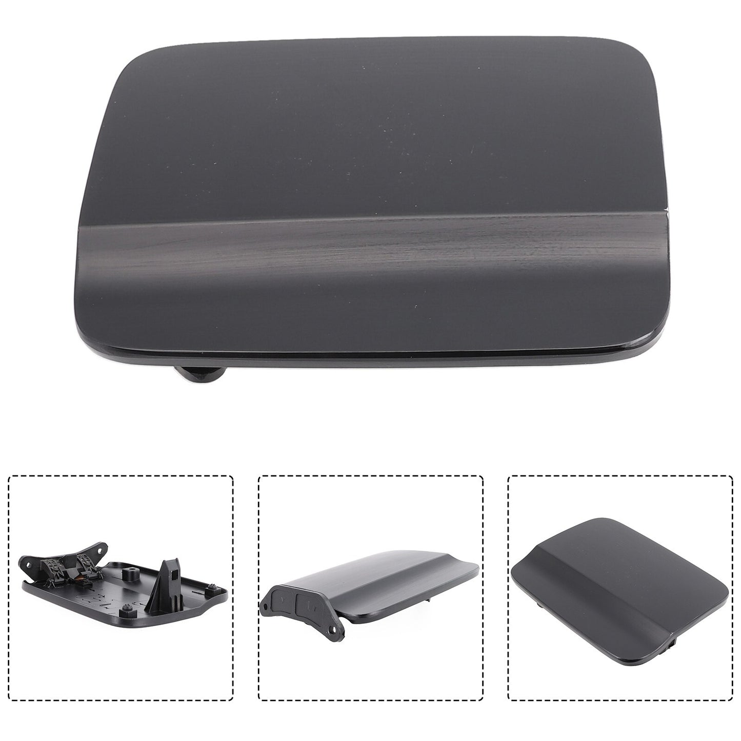 Black Fuel Door Cap Cover for Hyundai Accent Verna 4DR 2006-2011,69510-1E001