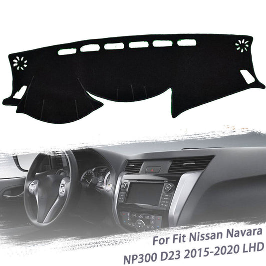 1X Inner Dash Mat Non-slip DashMat Sun Shade for Nissan Navara NP300 D23 15-2020