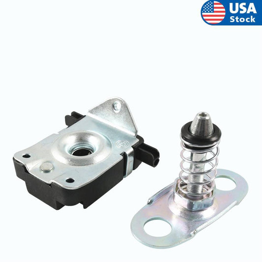Lower Upper Catch Latch Hood Lock Kit for BMW E39 E46 51238229807 51238203859